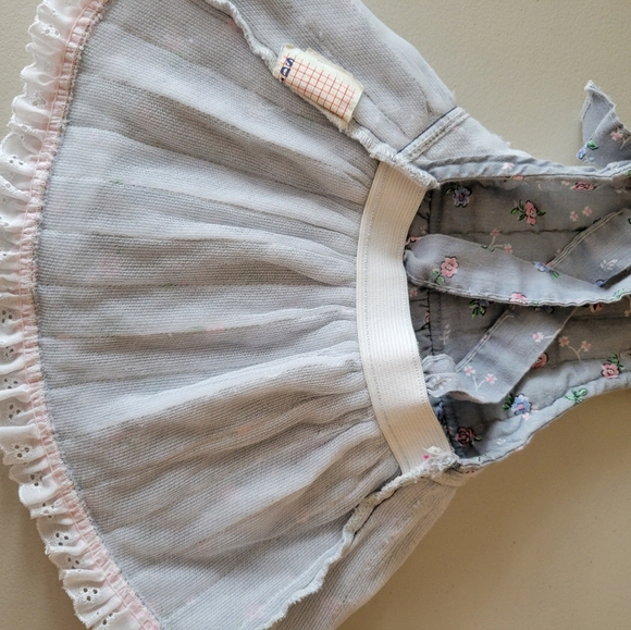 Vintage Probably 1980s Infant Girls Jumper Dress. Size 12 Months - Picture 9 of 14